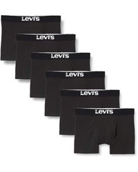 Levi's - Solid Base Boxer Lettera - Lungo Gamba - 905001001 - Lyst