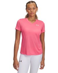 Under Armour - Tech V-Neck Short Sleeve Super - Lyst