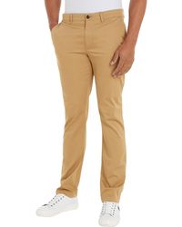 Tommy Hilfiger - Hose Chino Denton Printed Structure Chino Straight Fit - Lyst