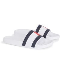 Tommy Hilfiger - Rubber Th Vlag Zwembad Slide Fm0fm04236 - Lyst