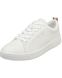 Ted Baker - Artioli Womens Casual Trainers In White - 8 Uk - Lyst