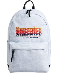 Superdry - Graphic Montana Backpack Light Grey Size: 1size - Lyst