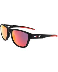 Tommy Hilfiger - Th 1951/s Blx Matte Black Red 55/20/135 Man Sunglasses - Lyst