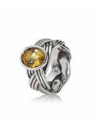 PANDORA - Ring Sterling-Silber 925 19149BQ-54 - Lyst