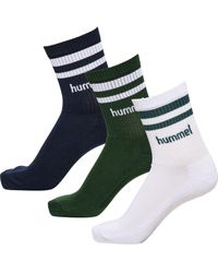 Hummel - Hmlretro Col 3-Pack Socks Mix Erwachsene Athleisure Socken - Lyst