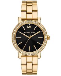 Michael Kors - Orologio Analogico al Quarzo Donna con Cinturino in Acciaio Inossidabile MK7547 - Lyst
