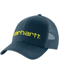 Carhartt - Canvas Mesh-Back Logo Graphic Cap - Lyst