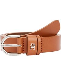 Tommy Hilfiger - Gürtel Essential Effortless 2,5 cm Ledergürtel - Lyst