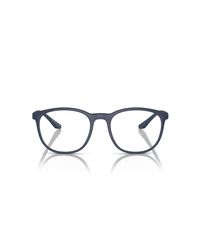 Emporio Armani - Ea3229 Round Prescription Eyewear Frames - Lyst