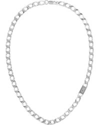 Calvin Klein - Jewelry Chain Link Necklace Color: Silver - Lyst