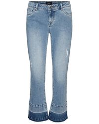 Vero Moda - Vmsheila Mr Kick Flare Fd Jeans Gu3173 Pants - Lyst