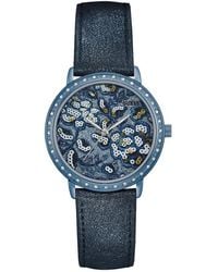 Guess - Analog Quarz Smart Watch Armbanduhr mit Silikon Armband W0564L1 - Lyst