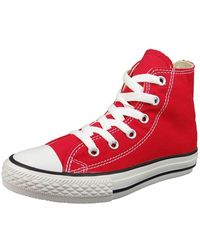 Converse - Schuhe Chuck Taylor All Star HI Maroon - Lyst