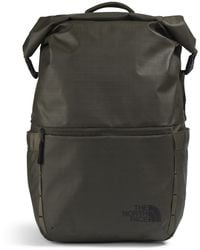 The North Face - Base Camp Voyager Backpack New Taupe Green/tnf Black One Size - Lyst