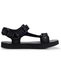 HUGO - S Jens Sand Branded Sandals With Riptape Straps And Eva Outsole Size 8 - Lyst