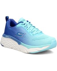 Skechers - Max Cushioning Elite Mesh Lace-Up (/Light) Running Shoes - Lyst