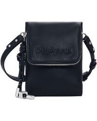 Desigual - Für Mone_Half Phone Black Bi-Fold Wallet - Lyst