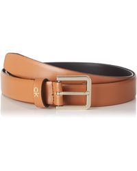 Calvin Klein Ck Essential Belt 2.5cm Cintura - Marrone
