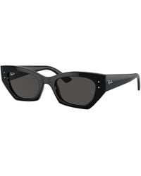 Ray-Ban - Rb4430f Zena Low Bridge Fit Butterfly Sunglasses - Lyst