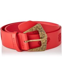 DESIGUAL Cint Bordado Red Gürtel Damen-Gürtel Women Belt 