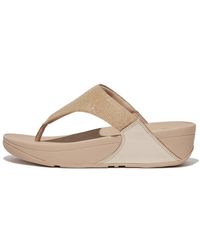 Fitflop - Lulu Shimmerlux Toe-post Sandals - Lyst