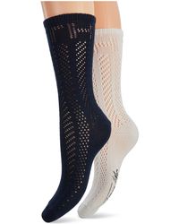 Tommy Hilfiger Herringbone Socks 2 Pack Calcetines CLSSC - Negro