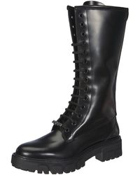 HUGO - Axel Mid Boot-A Stiefel Black1 39 - Lyst