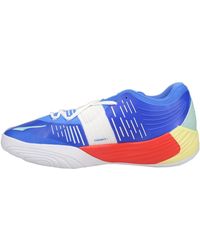 PUMA - Mens Fusion Nitro Basketball Sneakers Shoes - Blue, Blue, 7.5 - Lyst