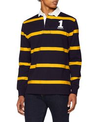 Hackett London Amr PCD Str JSY Polo para Hombre