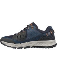 Skechers - Arch Fit Escape Plan S Hiking Trainers Navy/orange - Lyst