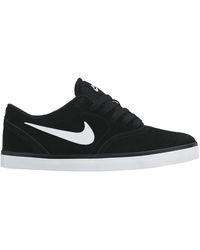 Nike Sb Clutch Trainers In Black Anthracite Dark Grey Black For Men Lyst