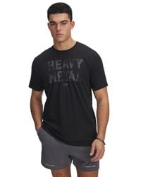Under Armour - Project Rock Metal Short Sleeve T Shirt, - Lyst