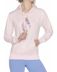 Skechers - Skech-Sweats Watercolour Diamond Pullover Hoodie Hooded Sweatshirt - Lyst
