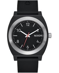 Nixon - Analog Japanisches Quarzwerk Uhr mit Silikon Armband A1361-004-00 - Lyst
