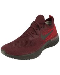nike epic react flyknit red