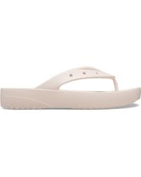 Crocs™ - Classic Platform Flip W 207714 Quartz 4 Uk - Lyst