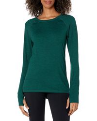 Amazon Essentials - Maglia Girocollo a iche Lunghe Elasticizzata Tecnica Spazzolata - Lyst
