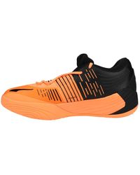 PUMA - Mens Fusion Nitro Basketball Sneakers Shoes - Blue, Orange, 11.5 - Lyst