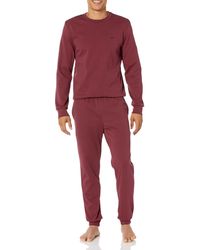Emporio Armani - Interlock With Sweatshirt And Cuffed Pants Pajama Set - Lyst