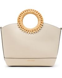 Anne Klein - S Circle Handle Tote With Detachable Strap - Lyst