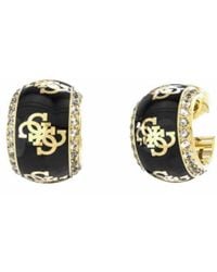 Guess - Creolen Edelstahl Zirkonia One Size 88668448 - Lyst