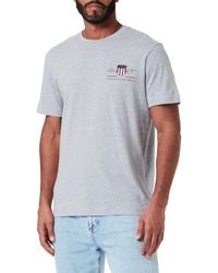 GANT - Reg Archive Shield Emb T-shirt T Shirt - Lyst