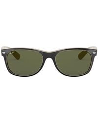 Ray-Ban - Rb4105 Folding Wayfarer Square Sunglasses - Lyst