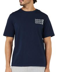 Timberland - Camiseta de ga Corta 2 Tier3 - Lyst