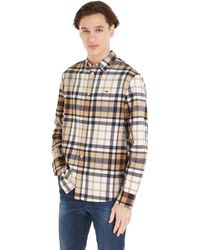 Tommy Hilfiger - Tommy Jeans Essential Check Shirt Casual - Lyst