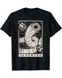 Dune - Dune Sandworm Tarot Card T-shirt - Lyst