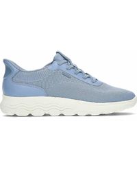 Geox - Spherica Plus Donna Sneakers in Tessuto - D557MA06KBCC4003 (LT Blue, Sistema Taglie Calzature EU, Adulto, Numero, Media, 38) - Lyst