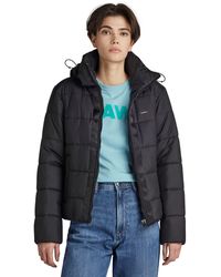 G-Star RAW - Meefic Hooded Padded Jacket Giacca - Lyst