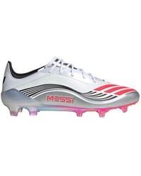 adidas - Performance F50 Messi Elite Fg Prestig10 Wit-rood-zilver - Lyst