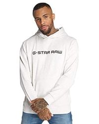 G-Star Raw Mens Loaq Hooded Sw L//S